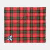 Scotts Nesbitt Tartan Kariert Fleecedecke (Vorderseite (Horizontal))