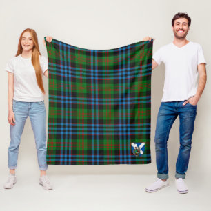 Scotts Newlands Tartan Kariert Fleecedecke