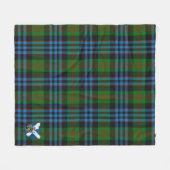 Scotts Newlands Tartan Kariert Fleecedecke (Vorderseite (Horizontal))
