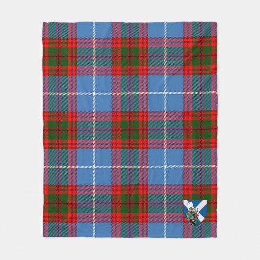 Scotts Newton Tartan Kariert Fleecedecke (Vorderseite)