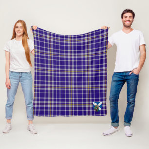 Scotts Ochterlony Tartan Kariert Fleecedecke