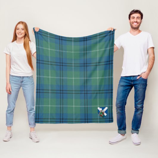 Scotts Oliphant Ancient Tartan Kariert Fleecedecke (Beispiel)