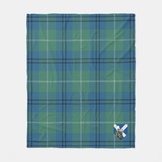 Scotts Oliphant Ancient Tartan Kariert Fleecedecke (Vorderseite)