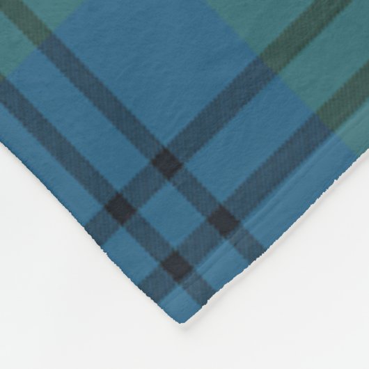 Scotts Oliphant Ancient Tartan Kariert Fleecedecke (Ecke)