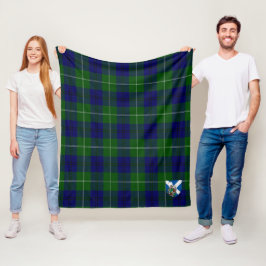 Scotts Oliphant Modern Tartan Kariert Fleecedecke