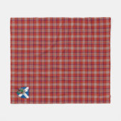 Scotts Pennington Tartan Kariert Fleecedecke (Vorderseite (Horizontal))