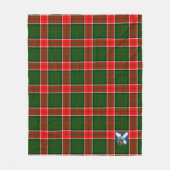 Scotts Pollock Tartan Kariert Fleecedecke (Vorderseite)
