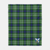 Scotts Purves Tartan Kariert Fleecedecke (Vorderseite)
