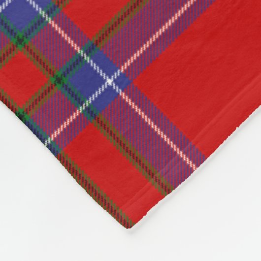 Scotts Rait Tartan Kariert Fleecedecke (Ecke)