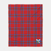Scotts Rait Tartan Karo Fleecedecke (Vorderseite)