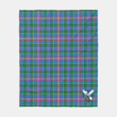 Scotts Ralston Tartan Kariert Fleecedecke (Vorderseite)