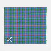 Scotts Ralston Tartan Kariert Fleecedecke (Vorderseite (Horizontal))