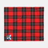 Scotts Ramsay Modern Tartan Kariert Fleecedecke (Vorderseite (Horizontal))
