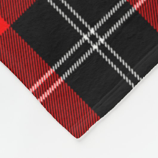 Scotts Ramsay Modern Tartan Kariert Fleecedecke (Ecke)