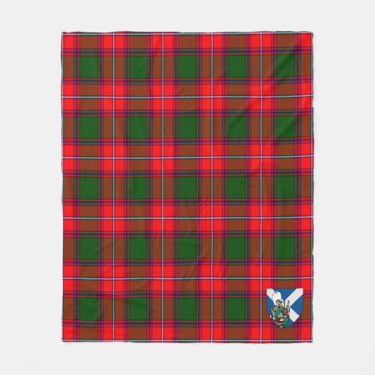 Scotts Rattray Ancient Tartan Kariert Fleecedecke (Vorderseite)