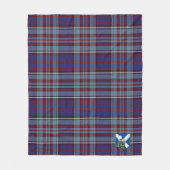 Scotts RCAF Tartan Kariert Fleecedecke (Vorderseite)