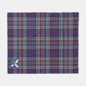 Scotts RCAF Tartan Kariert Fleecedecke (Vorderseite (Horizontal))