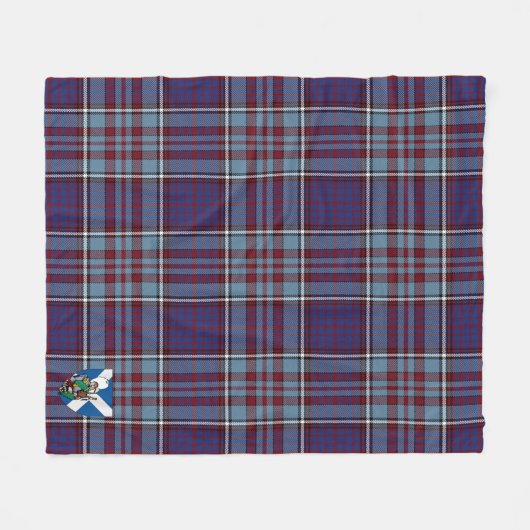Scotts RCAF Tartan Kariert Fleecedecke (Vorderseite (Horizontal))