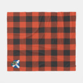 Scotts Rob Roy MacGregor Ancient Tartan Kariert Fleecedecke (Vorderseite (Horizontal))