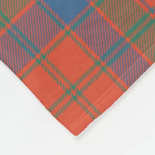 Scotts Robertson Ancient Tartan Kariert Fleecedecke (Ecke)