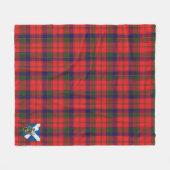 Scotts Robertson Modern Tartan Kariert Fleecedecke (Vorderseite (Horizontal))