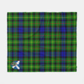 Scotts Rollo Tartan Kariert Fleecedecke (Vorderseite (Horizontal))