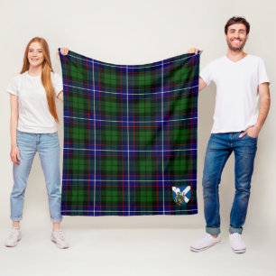 Scotts Russell Tartan Kariert Fleecedecke