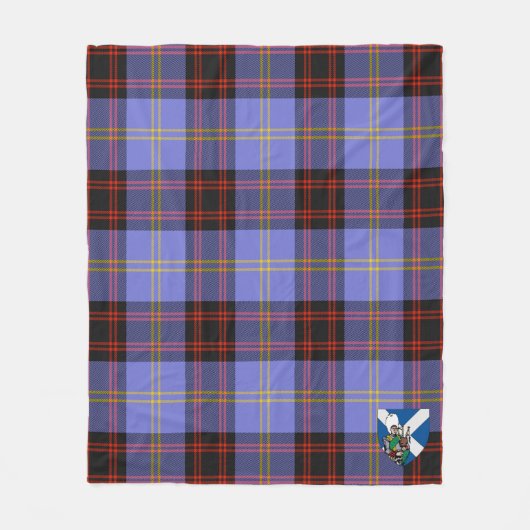 Scotts Rutherford Tartan Kariert Fleecedecke (Vorderseite)