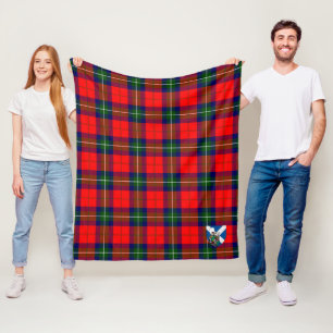 Scotts Ruthven Tartan Kariert Fleecedecke