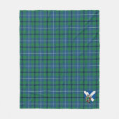 Scotts Sandilands Ancient Tartan Kariert Fleecedecke (Vorderseite)