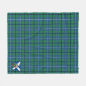 Scotts Sandilands Ancient Tartan Kariert Fleecedecke (Vorderseite (Horizontal))