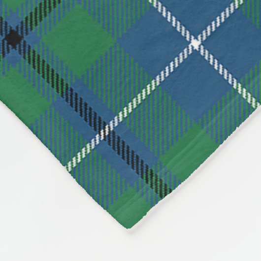 Scotts Sandilands Ancient Tartan Kariert Fleecedecke (Ecke)