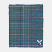 Scotts Sandilands Modern Tartan Kariert Fleecedecke (Vorderseite)