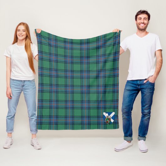 Scotts Shaw Ancient Tartan Kariert Fleecedecke (Beispiel)