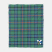 Scotts Shaw Ancient Tartan Kariert Fleecedecke (Vorderseite)