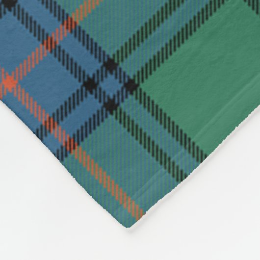 Scotts Shaw Ancient Tartan Kariert Fleecedecke (Ecke)