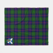 Scotts Shaw Shaw Modern Tartan Kariert Fleecedecke (Vorderseite (Horizontal))