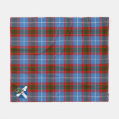Scotts Spalding Tartan Kariert Fleecedecke (Vorderseite (Horizontal))