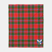 Scotts Spens Tartan Kariert Fleecedecke (Vorderseite)