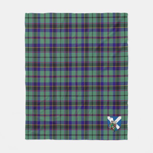 Scotts Stevenson Tartan Kariert Fleecedecke (Vorderseite)