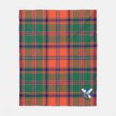 Scotts Stewart of Appin Ancient Tartan Kariert Fleecedecke (Vorderseite)