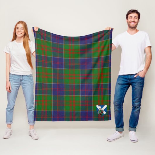 Scotts Stewart von Appin Hunting Modern Tartan Pla Fleecedecke (Beispiel)