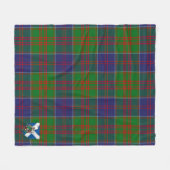 Scotts Stewart von Appin Hunting Modern Tartan Pla Fleecedecke (Vorderseite (Horizontal))