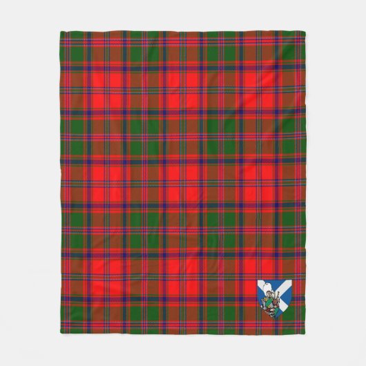 Scotts Stewart von Appin Modern Tartan Kariert Fleecedecke (Vorderseite)