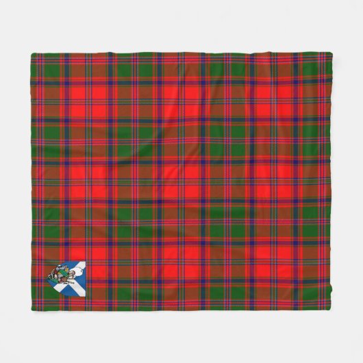 Scotts Stewart von Appin Modern Tartan Kariert Fleecedecke (Vorderseite (Horizontal))