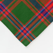 Scotts Stewart von Appin Modern Tartan Kariert Fleecedecke (Ecke)