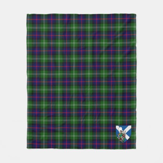 Scotts Swinton Tartan Kariert Fleecedecke (Vorderseite)