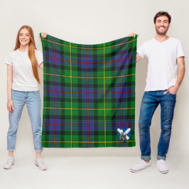 Scotts Tait Tartan Kariert Fleecedecke
