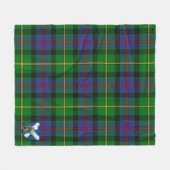 Scotts Tait Tartan Kariert Fleecedecke (Vorderseite (Horizontal))