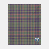 Scotts Taylor Weathered Tartan Kariert Fleecedecke (Vorderseite)